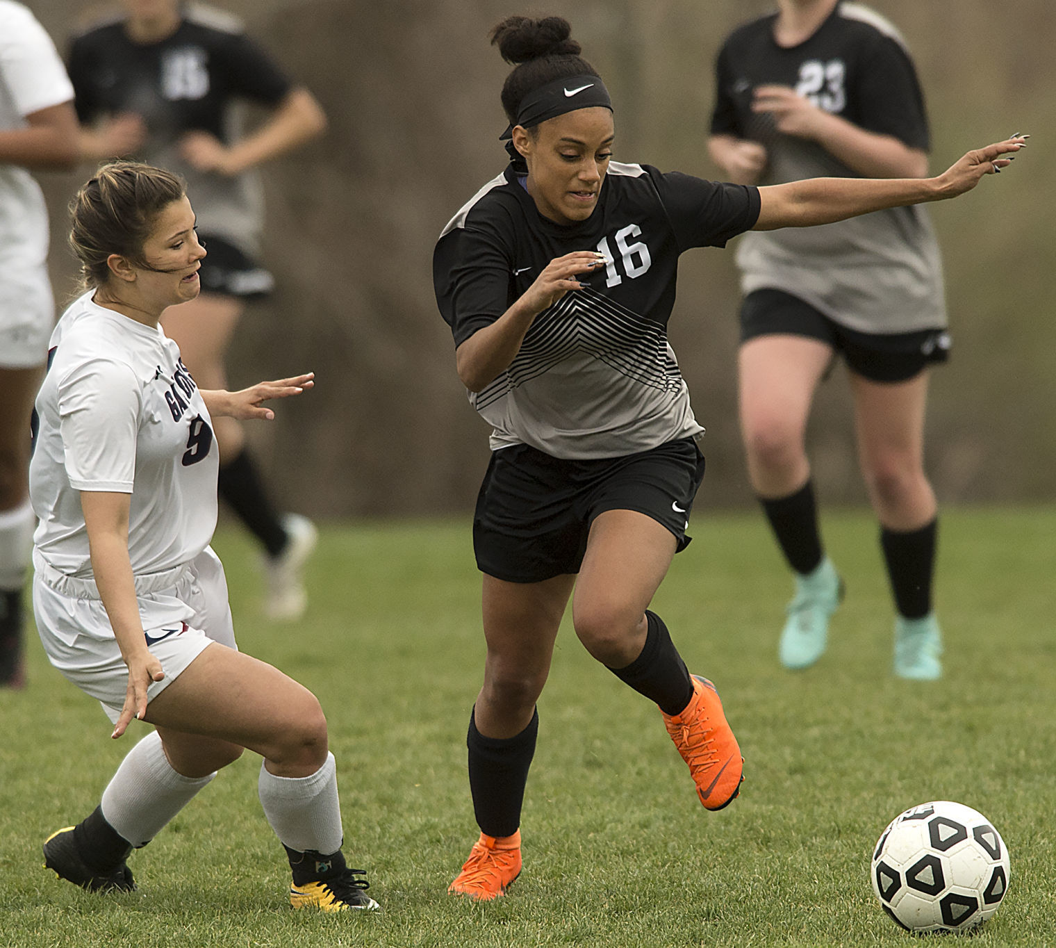 Lincoln Northeast vs. Lincoln North Star, girls soccer, 4/24